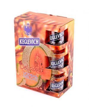 Горілка Кеглевич диня 2 літри + 3 склянки